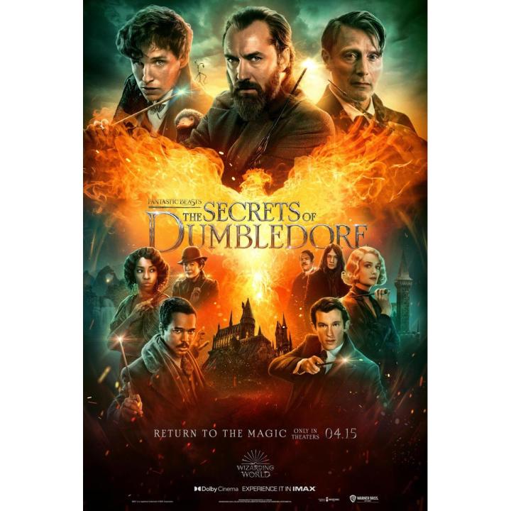 Fantastic Beasts Movie Posters Movies 2.0 Vinyl Paper Quotes Vintage Enthusiasts Posters Home Room Art Painting Wall Poster