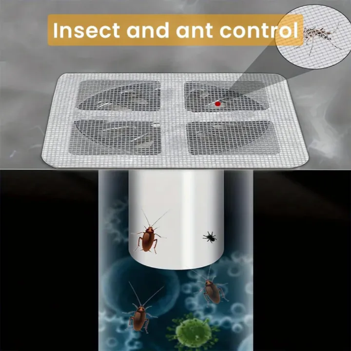 10%20pcs%20Disposable%20Drain%20Cover%20Sticker%20%7CDrain%20Hair%20Catcher%20Mesh%20Stickers%20%7C%20Drain%20Cover%20for%20pest%20Control%20in%20Bathroom,%20Floor,%20Kitchen%20Sink%20%7Cself%20Adhesive%20Drain%20Cover%20-%20Image%203