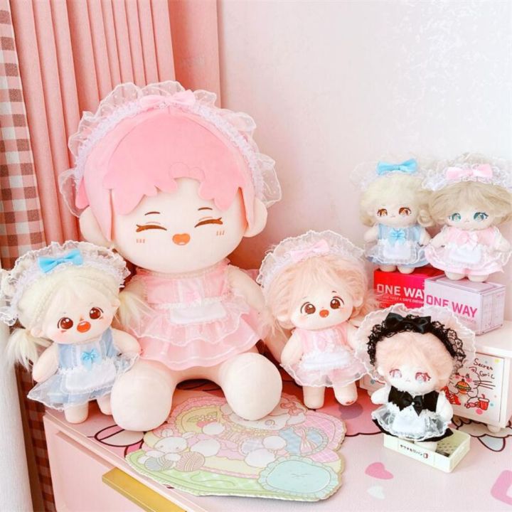 New Cute Doll Bags Accessories Cotton With Headband Bags Plush Dolls Clothes 9 Styles Skirt With Headband 10/20/40cm Cotton Doll/EXO Idol Dolls