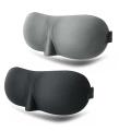 1PC Sleep Eye Mask Blindfold - 3D Soft Memory Foam Sleeping Aid, Comfortable, Adjustable, Light Blocking, Perfect for Travel and Restful Sleep. 