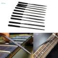 Guitar Nut Fret File Set, 10 files. 