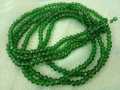 Six (06) Larri of 4 mm Crystal Beads | Pearls | Moti Pack | Moti Larri | White, Light Blue, Yellow, Black, Bottle Green & Orange Color. 