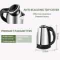 Electric Kettle 1.8 Litre Stainless Steel 220V Electric Water Kettles 1500W Power 360 Degree Rotating Base Kettle. 