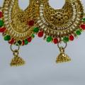 Golden Jhumka. 