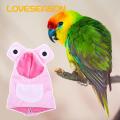 Loveseason Parrot Clothes Adjustable Parrots Costume Winter Warm Hooded Pet Accessory. 