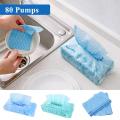 80pcs Multi-purpose Non-woven Cleaning Wipes Cloth Disposable Washing Dish Towel Oil Wiping Tuala Dapur. 