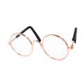 Round Funny For Small Dog Cat Decoration Lovely Reflection Sunglasses Pet Glasses Eye Wear Photos Props. 