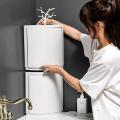 washroom cabinet-Bathroom cabinet-bathroom accessories cabinet-plastic 360° rotating cabinet- Small 1 layers washroom organizer-bathroom accessories-washroom cabinet box plastic Wall mounted Corner cabinet by joyclick.. 