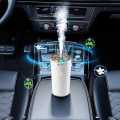 300ml Wireless Car Air Humidifier Timing Auto-off USB Diffuser Portable Car Humidification Mist Maker Equipment for Bedroom Auto. 
