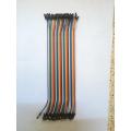 40P - 40 Pin Male to Female Jumper Wire Cable 20cm for Breadboard and Arduino. 