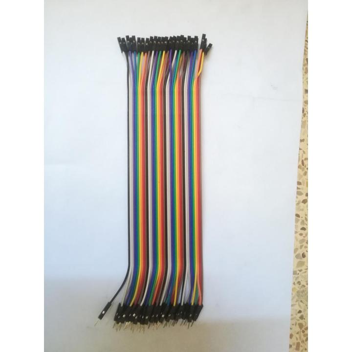 40P - 40 Pin Male to Female Jumper Wire Cable 20cm for Breadboard and Arduino