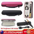 Heat-Resistant Hair Straightener Storage Bag Portable Hair Curler Travel Case. 