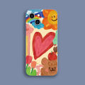 Zhao Lusi the same graffiti xr apple 13 mobile phone case iPhone12promax11 silicone 6s all-inclusive 7/8p. 