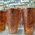 Modern Glass Copper for use (hygienic) Made in 1 piece (No joint) / Handicraft / Vip's Creation. 