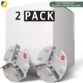 HOVEL E BIZ - Lint Remover Blade for Sid SR 285 2weater Shaver Replacement Blades (2 Pack), Used to Replace The Blades of SUPER LINT lint Remover-Best Fuzz Pill Bobble Remover for Fabric Fleece Curtains Clothes, White. 