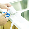 3.2M PVC Self-Adhesive 38mm Tape for Sealing Kitchen Sink Stove and Toilet Bathroom Shower / Bathtub, Counter and Basin, Seal Top and Edges for Water Proofing. 