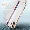 Hontinga for Infinix Hot 20i Back Cover（Free Lanyard）Luxury 6D Fashion Racing Side Pattern Case Soft Silicone Square Mobile Cover. 