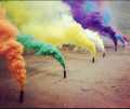 Pack of 5 Colorful Smoke Bombs for Parties and Events, Multi-Color Birthday Confetti, Unisex Party Decorations. 