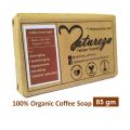 Natureza Handmade Organic Coffee scrub soap Anti aging 85g. 