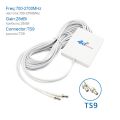 4G LTE Antenna TS9 Connector 4G LTE Antenna External Wifi Antenna Signal Booster. 