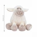 White Sheep Soft Toy white fluffy sheep large White Sitting Sheep. 