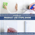 Nano Double Sided Transparent Tape – Strong Adhesive, Washable & Reusable Gel Grip Tape for Home & Office – Multipurpose Sticky Tape  for Wall, Kitchen, Bathroom & Car Use – Traceless, Washable & Moisture Proof, Transparent Reusable Double Sided Mounting. 