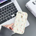 VRQR Soft Wavy Edge Phone Case For OPPO A5S Back Cover Full Screen Beautiful Flowers Pattern Cover A7 A12 A11K F9 F9 Pro. 
