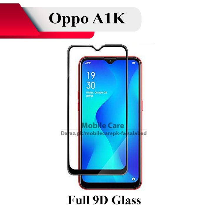 Oppo A1K Full 9D|5D|6D|10D|11D|21D Tempered Glass Screen Protector Full Glue Edge To Edge For Oppo A1K