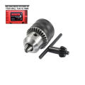 10mm Rotary Hammer Drill Chuck 3/8 Thread With Metal Key Spanner Tool. 