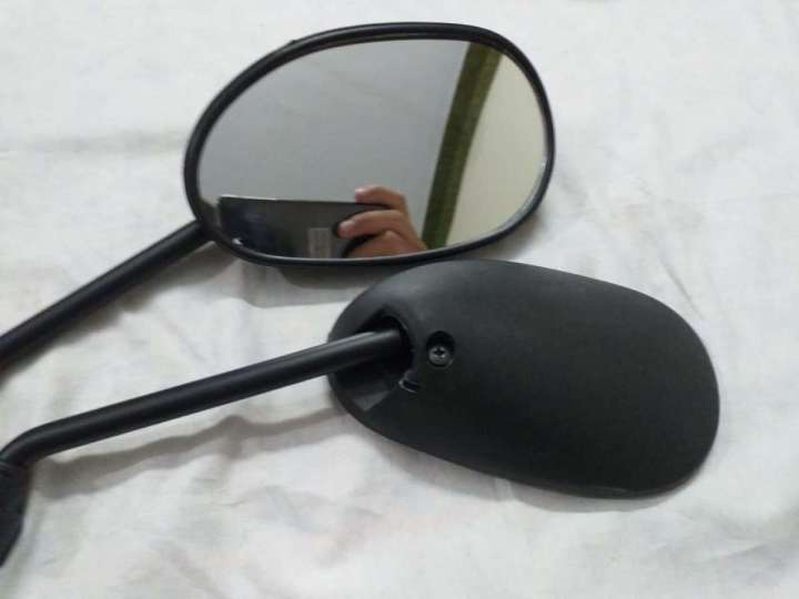 Bike Back view Mirror Pair Black Universal fitting cd70 honda 125 honda 100 china for all bikes fitting