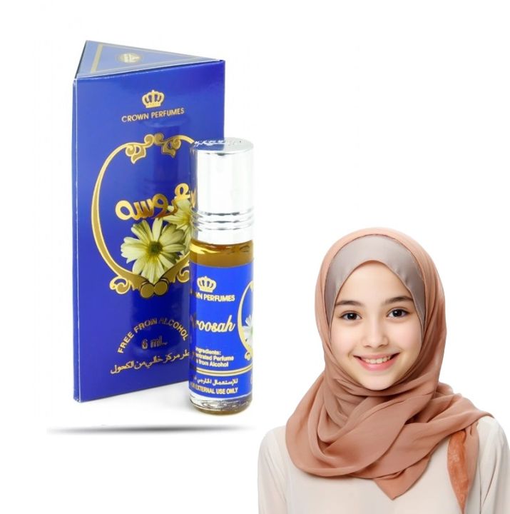 AROOSAH Attar Alcohol Free Attar Concentrated Fragrance Attar Al Rehab Attar ORIGINAL Attar Aroosha Atar Girls Attar Boys Attar 6ml Attar