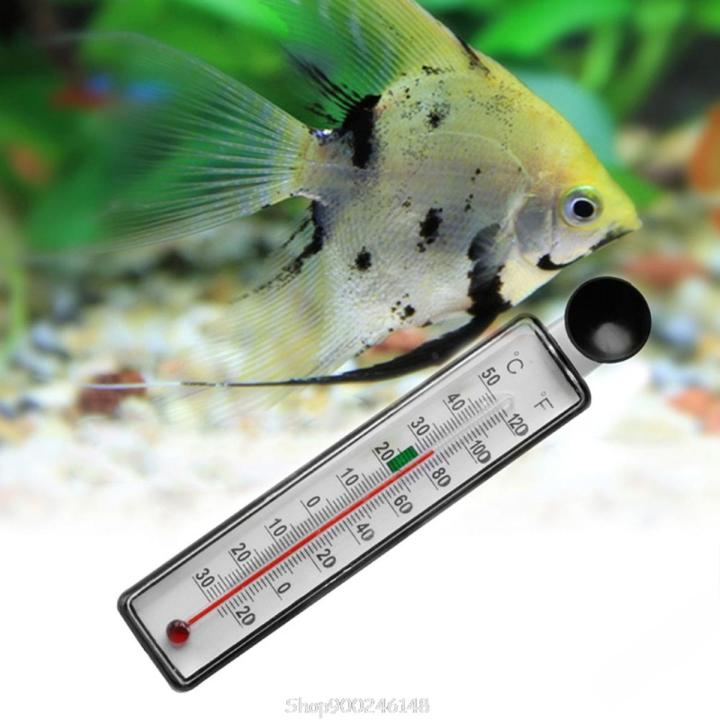 thumbnail image 2 of Aquarium Fish Tank Thermometer, One Hand Control High Accuracy Aquarium Digital Thermometer Intuitive With Large LCD Screen For Water Terrarium Temperature Mini Fish Tank Thermometer 2 of 12