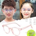 1 Pcs Children Kids Anti Blue Ray Glasses Silicone Frame Flat Anti-radiation Clear Lensanti radiation eyeglasses for kids Kids Eyeglasses. 