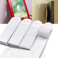 Double-sided velcro strips with adhesive 12 pairs Removable velcro Tool-free Non-destructive velcro strips for Home. 