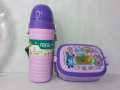 HOT AND COLD WATER BOTTLE WITH DOUBLE LAYER LUNCH BOX FOR SCHOOL KIDS / LUNCH BOX FOR KIDS / HOT AND COOL BOTTLE  / WATER BOTTLE / LUNCH BOX / SCHOOL BOTTLE / KIDS BOTTLE / KIDS LUNCH BOX / SCHOOL BOTTLE. 