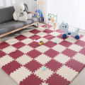 Practical 6PCs floor mat EVA foam mat baby puzzle mat play mat kids interlocking exercise tiles rugs floor tiles toys carpet soft carpet climbing pad. 