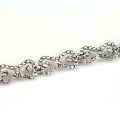 The Vampire Diaries Klaus Caroline Forbes Bracelet Rhinestone Crystal Bow Shine Gift For Gril Fashion Jewelry. 