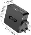 CYD Power Fast Replacement for Laptop-Charger Power HP Envy X360 350 G1 355 G2 450 G3 840 G3 850 G3 Elite X2 1011 G1 blue tip wall plug 15-AF131DX Spectre X2 250 G5 15-AY000 AC Adapter Cord (45W) and (65W). 