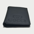 GG Black Bifold Money Clip for Cards. 