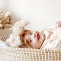 Newborn Bow Headband Baby Oversized Bow Hairband Children's Waffle Knitted Knotted Headband Baby Girls Headwrap Hair Accessories. 