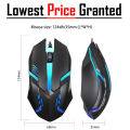 RGB Mouse - Gaming RGB Mouse M12 for Computer and Laptop or Desktop - Wired USB Lightning Mouse for Desktop Computer and Laptop - M12 Gaming Mouse for PC and Laptop. 
