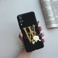 For Vivo Y53s 4G Case Soft TPU Cute Letters Phone Cases Back Protector Cover For Vivo Y53S 4G 2021 Y 53s 4G Case Funda. 
