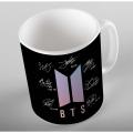 BTS Mug KPOP ARMY Signature Ceramic Cup Cute and Stylish. 