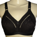 Cotton Bra For Women - Pure cotton Embroided Braziers (Assorted Colours. 