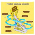 Electric Battery Operated Duck Climbing Track Race - Yellow - H10526. 