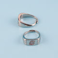 2 Designs Anime Akatsuki Sasuke Leaf Symbol Alloy Ring for Women Men Fans Red Leaf Cosplay Creative Couple Rings. 