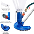 Pool Vacuum for Above Ground Pool with Brushes and Bag(US Standard). 