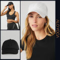 BELIEF AEONUIAO alo yoga baseball cap embroidered hard top hat men's and women's peaked cap European and American trendy brand casual sun protection hat. 