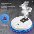 Factory Direct Supply Household Charging Sweeping and Mopping All-in-One Machine Smart Humidifier Spray Purple Light Wet and Dry Mopping Machine Can Be Sent on Behalf. 