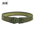 Outdoor training outer belt military fan EVA foam belt tactical belt oxford cloth men's canvas sponge belt. 